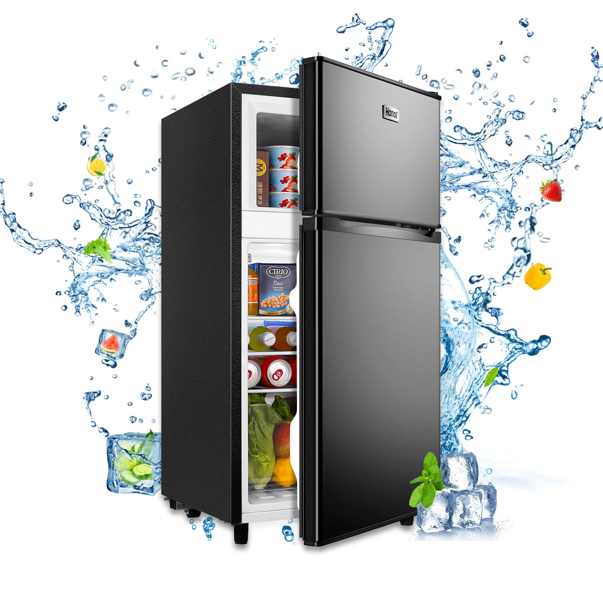 3.5 Cu ft Two Door Mini Fridge E98323