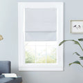 White Blackout Roman Shade Z629362