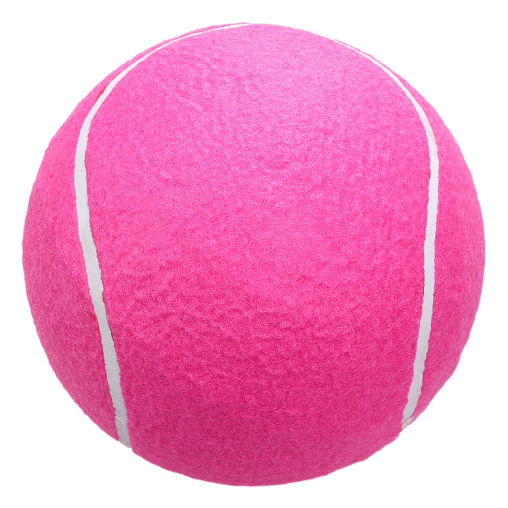 20cm Inflatable Flannel Ball for Children Outdoor Sports (Pink) E518