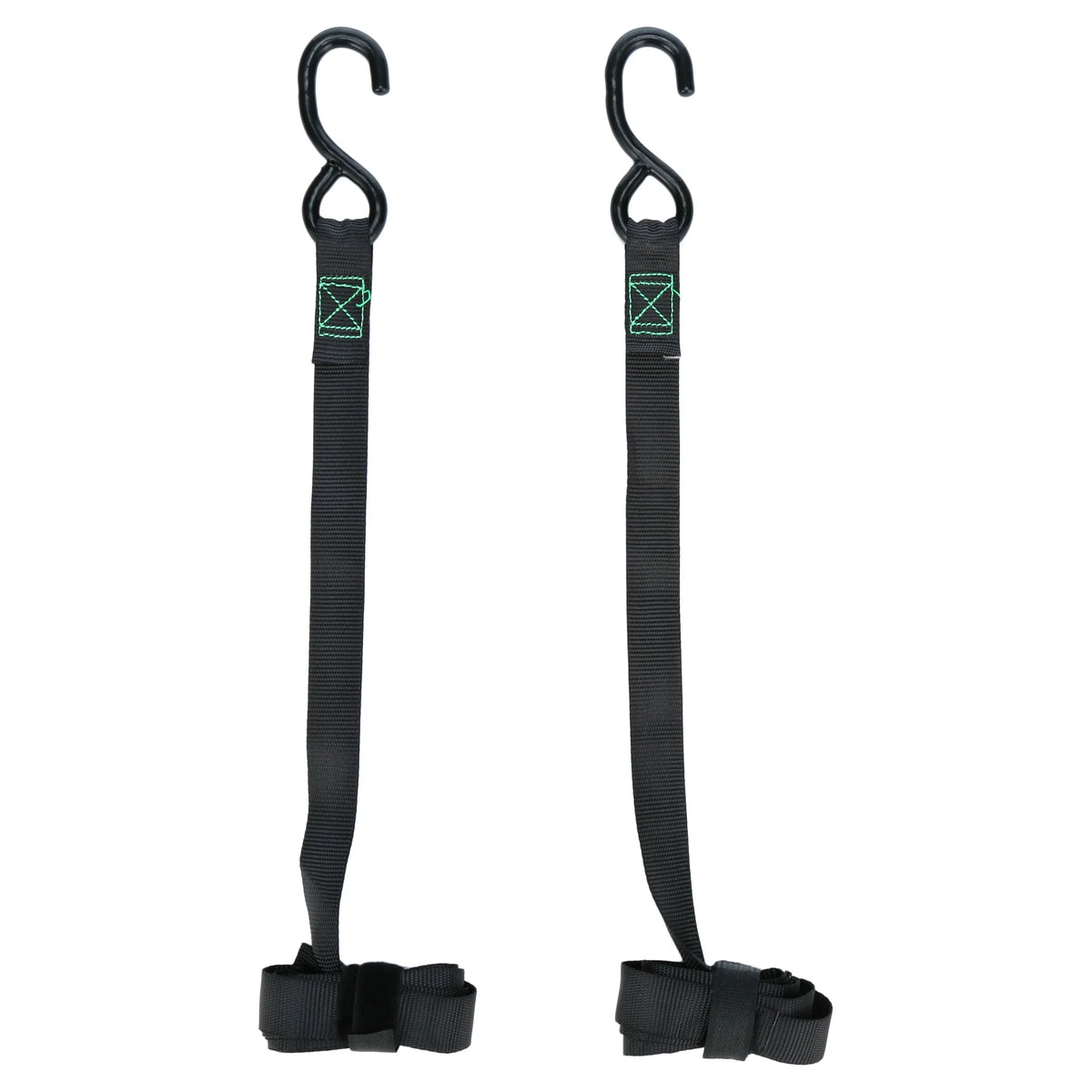 2 Pack Black Ratchet Tie Down Z37643