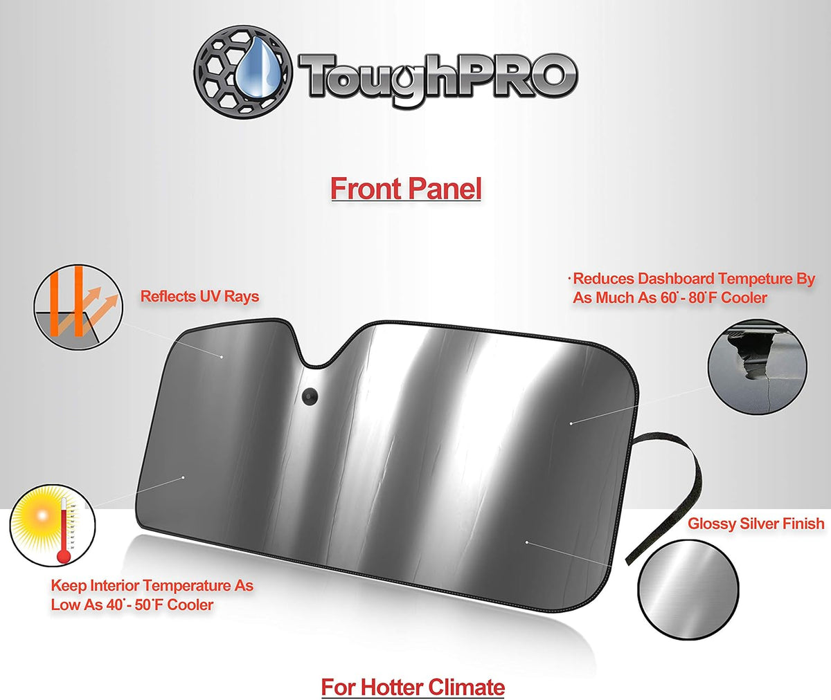 Windshield Sun Shade Pack of 2 D772