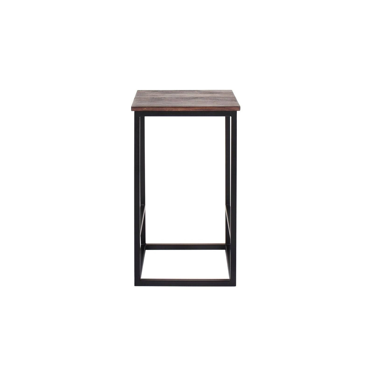 Brown Iron Rosewood Counter Stool C565