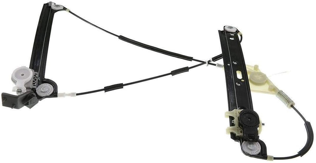 Front Driver Side Power Window Regulator without Motor Compatible with BMW E82 E88 128i 135i 2008-2013 Pack of 2 N310