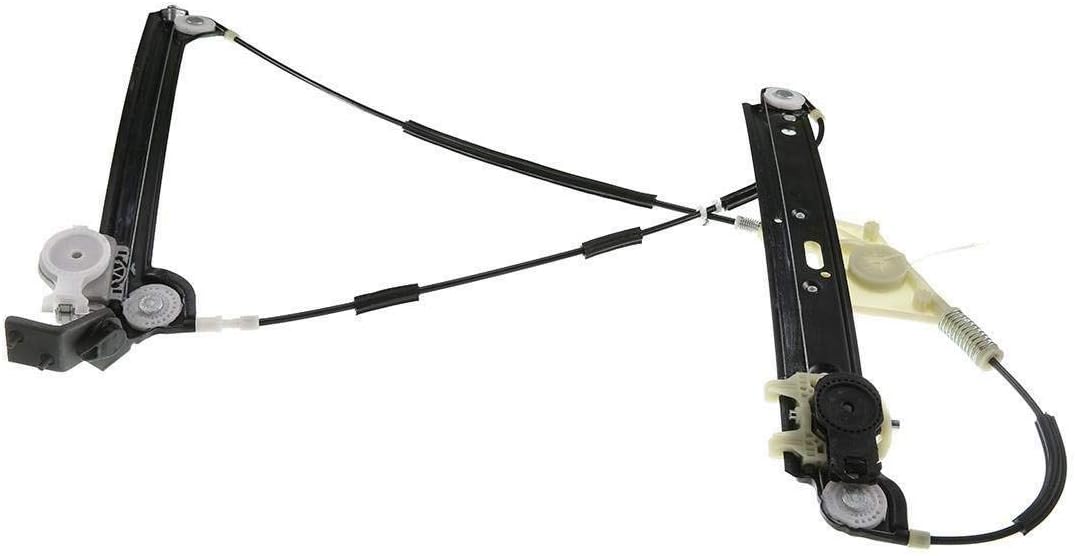 Front Driver Side Power Window Regulator without Motor Compatible with BMW E82 E88 128i 135i 2008-2013 Pack of 2 N310