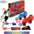 Air Powered Toy Car Launchers with Ramp and Finish Line V6115
