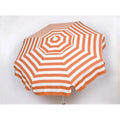 Orange and White Striped Acrylic Umbrella H558138