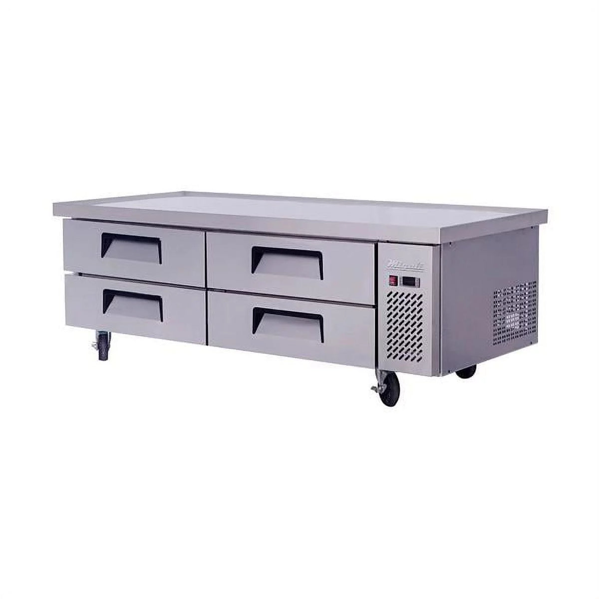 76 in. 15 cu. ft. Stainless Steel Refrigerated Equipment Stand P33318