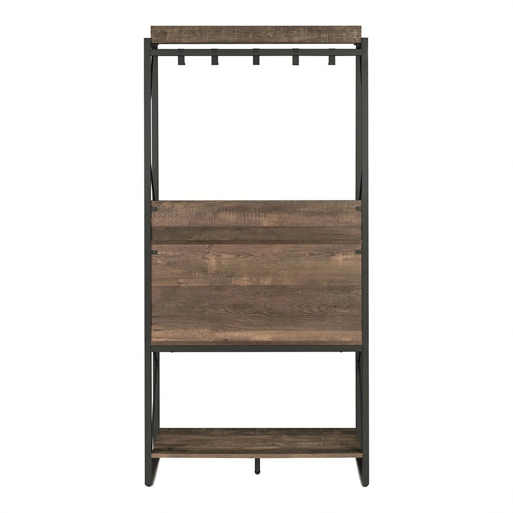Oak Wood Baker's Rack F31386