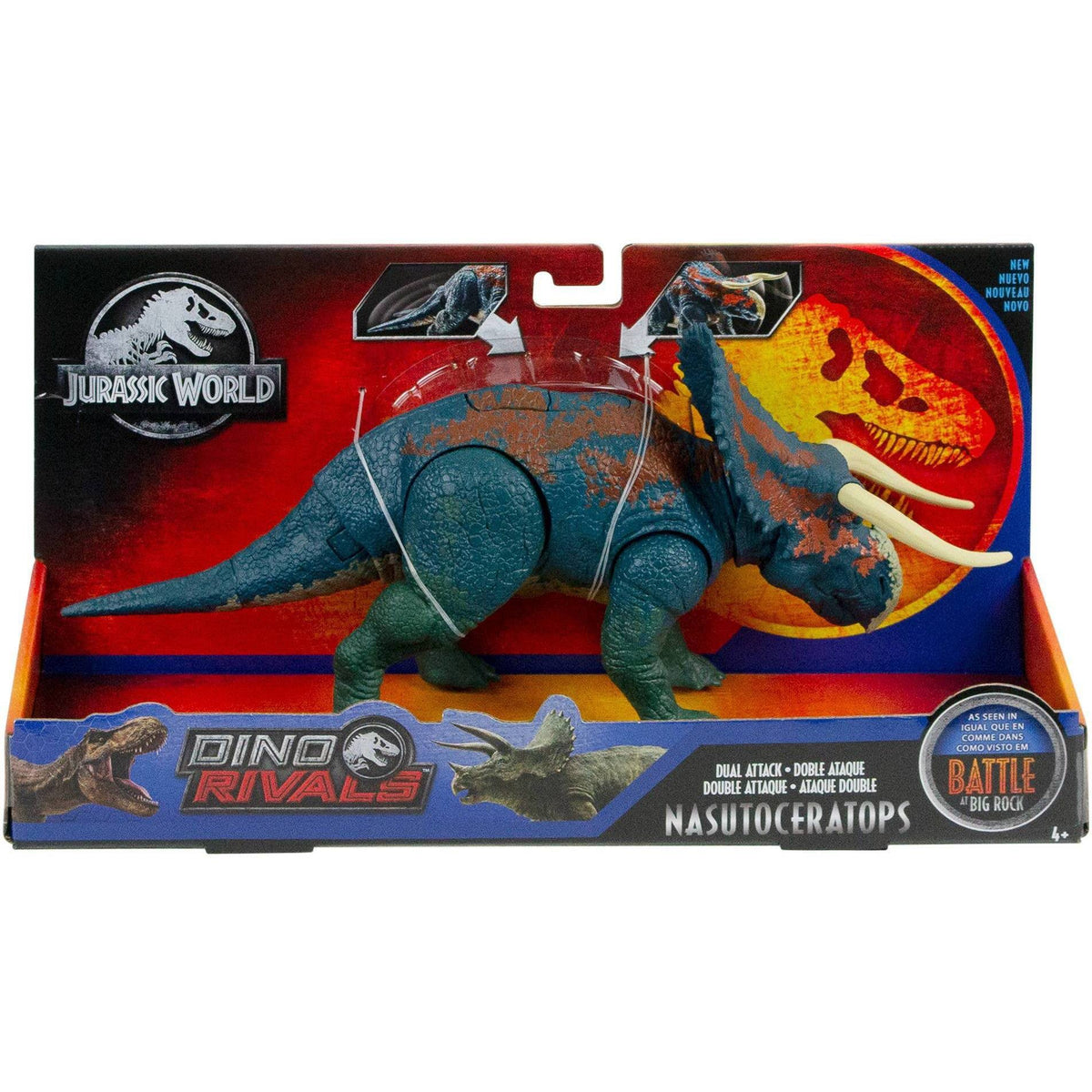 Dual Attack Nasutoceratops Dinosaur F404801