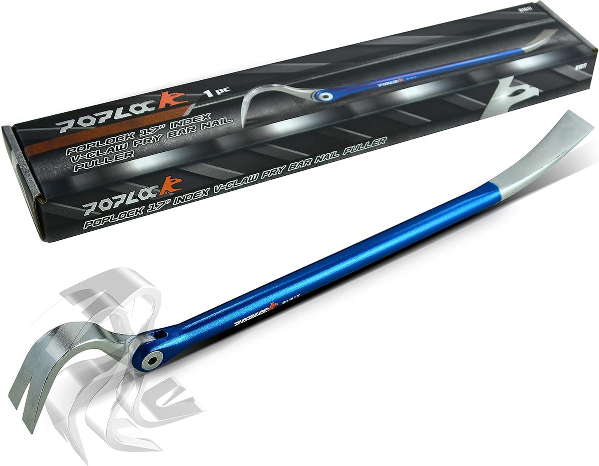 17" Indexing Pry Bar Adjustable Nail Puller, Pack of 2 U481577